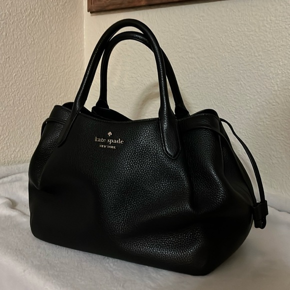 kate spade Handbags - Kate Spade Dumpling Large Satchel In Black